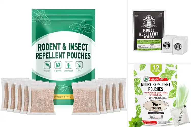 Detailed view of Best Natural Peppermint Rodent Deterrent Pouches