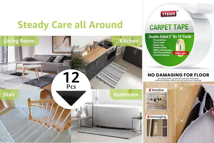 Detailed view of Best Non Slip Floor Mats With Tapes