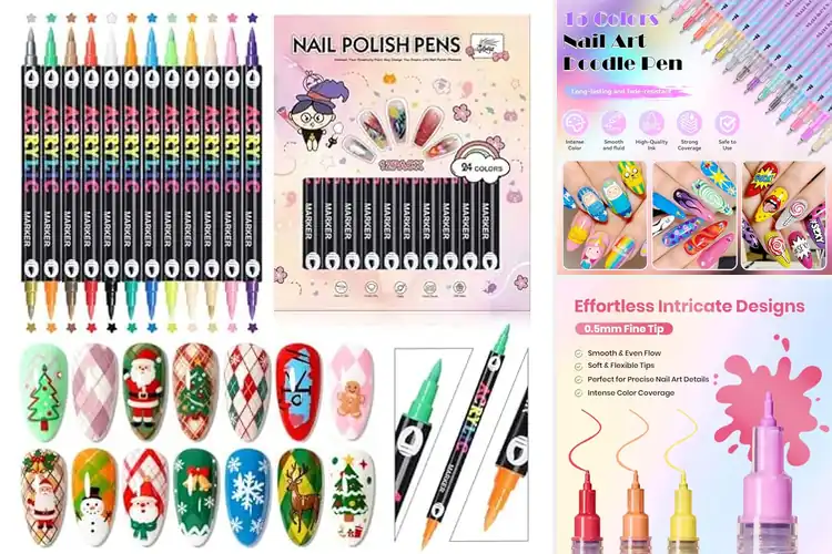 Detailed view of Best Opaque Nail Art Markers