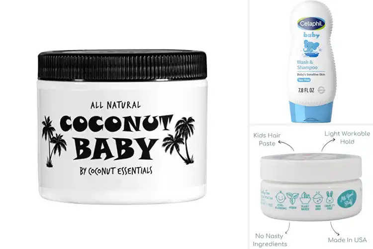 Detailed view of Best Organic Baby Hair Care Products