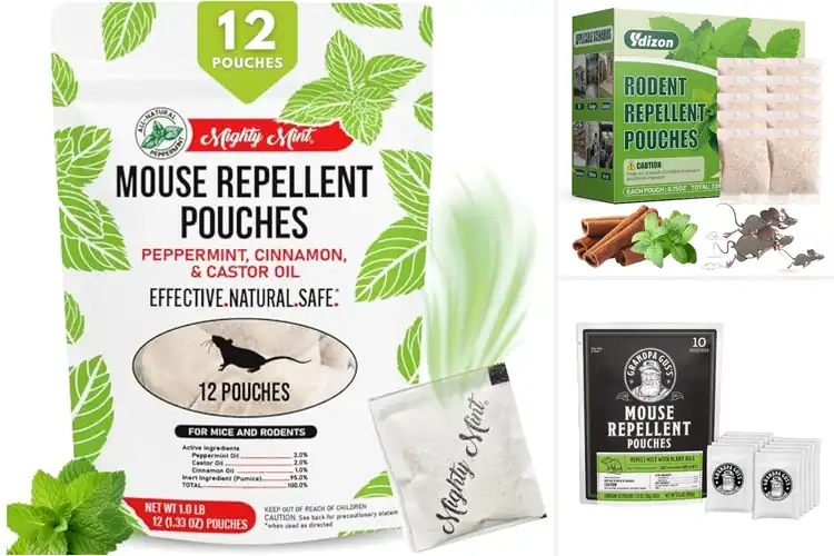 Detailed view of Best Peppermint Oil Based Mice Deterrent Pouches