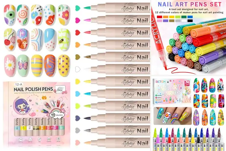 Detailed view of Best Quick Dry Nail Markers