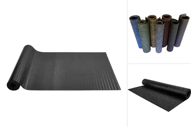 Detailed view of Best Rubber Flooring Rolls