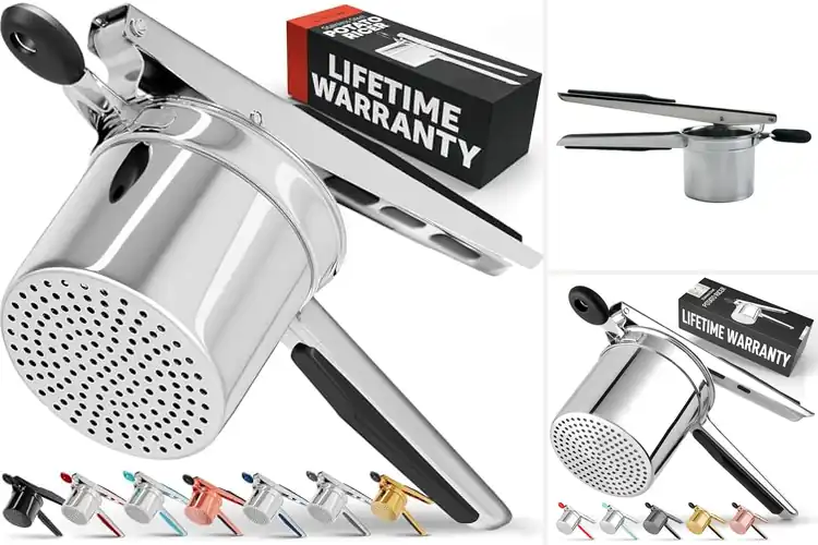Detailed view of Best Stainless Steel Potato Press