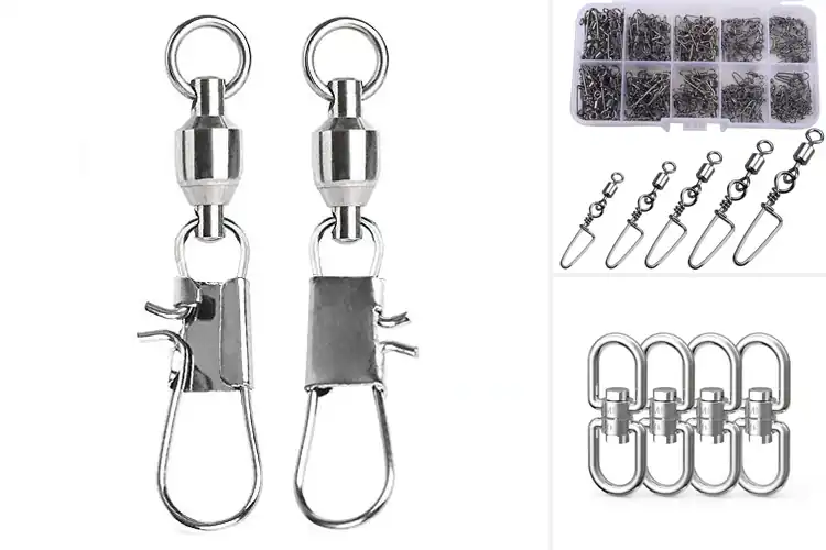 Detailed view of Best Stainless Steel Swivels for Smooth, Strong Fishing