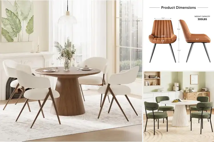 Detailed view of Best Stylish Dining Chairs