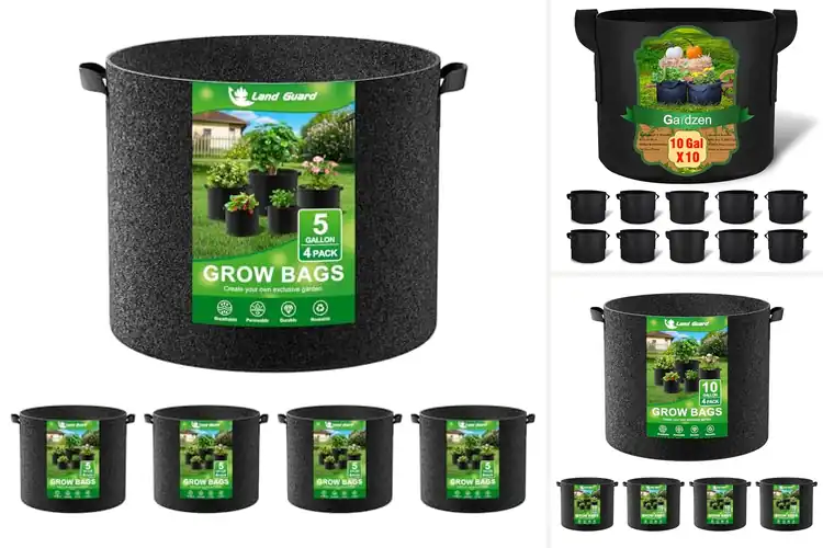 Detailed view of Best Thick Fabric Grow Bags