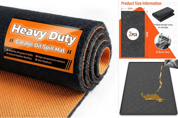 Detailed view of Best Under Car Mats