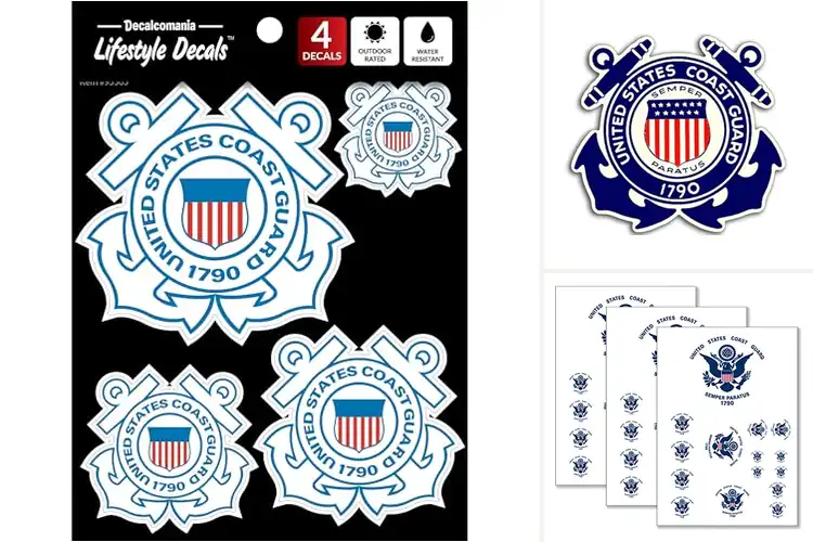 Detailed view of Best US Coast Guard Compliant Decals