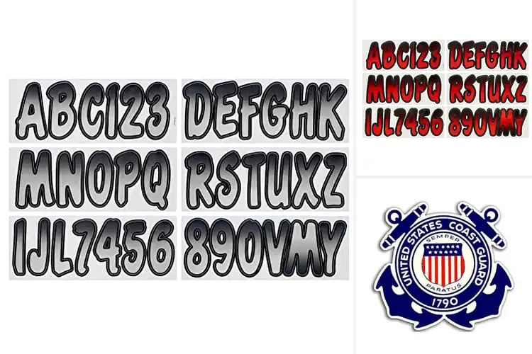 Detailed view of Best USCG Compliant Decals: Top 10 Durable & Stylish Picks