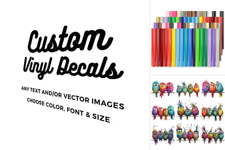 Detailed view of Best Vinyl Decals: Top 10 Picks for Creative Personalization