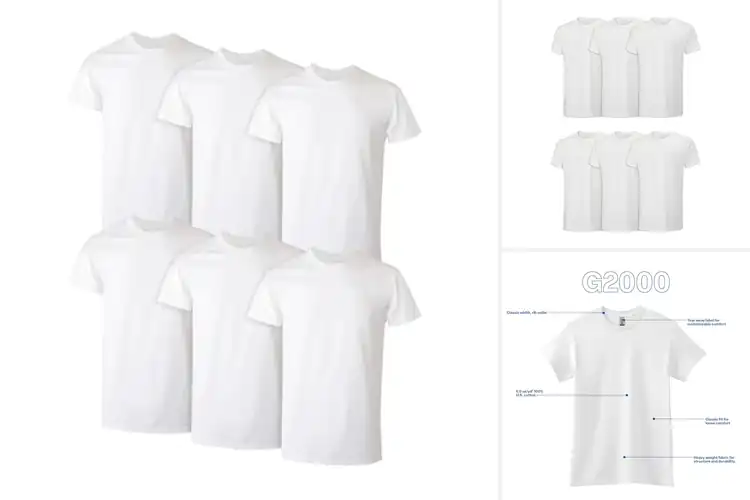 Detailed view of Best White T-Shirts: Top Picks for Comfort & Style