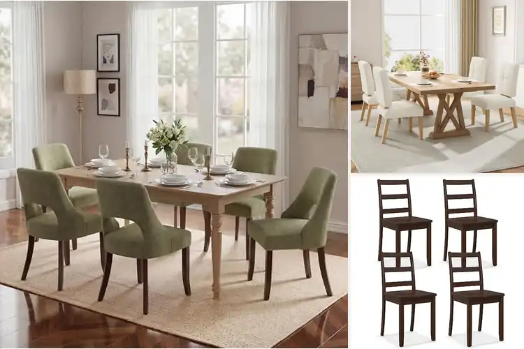 Detailed view of Best Wooden Leg Dining Chairs